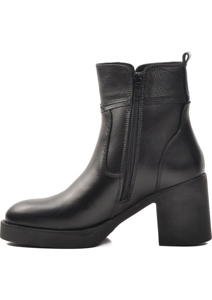 9895 Siyah Içi Polarlı Deri Kadın Bot fiyatları