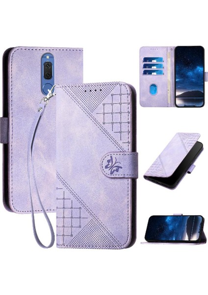 Huawei Mate 10 Lite Için Flip Case ile Yüksek Kaliteli Deri Telefon Kılıfı ve (Yurt Dışından)