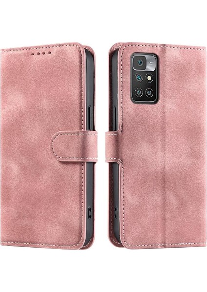 Xiaomi Redmi 10 Başbakan Cüzdan Kart Yuvaları Manyetik Kickstand Için Flip Case (Yurt Dışından)