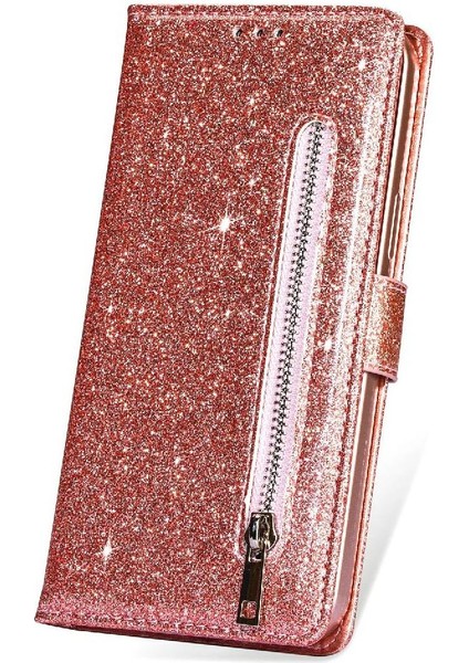IPhone 11 Için Fermuarlı Cebi Durumda Pu Deri Manyetik Kapatma Glitter (Yurt Dışından) indirimleri