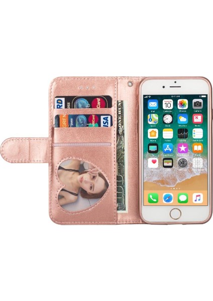 IPhone 7 Için Fermuar Cep Durumda Artı/iphone 8 Artı Bilek Kayışı Glitter Pu (Yurt Dışından)