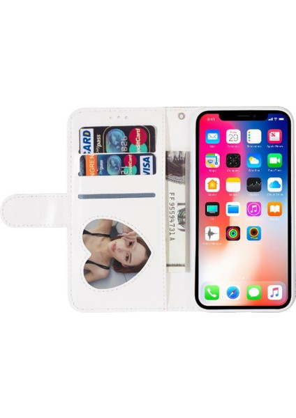 IPhone Xs Max Kart Tutucu Manyetik Kapatma Cüzdan Için Fermuarlı Cebi Durumda (Yurt Dışından) fırsatları