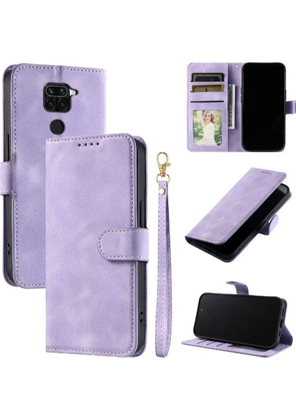 Xiaomi Redmi Not 9 Için Flip Case Pu Deri Kickstand Manyetik Cüzdan (Yurt Dışından) indirimleri
