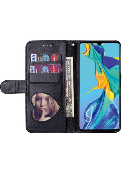 Huawei P30 Pu Deri Glitter Cüzdan Kılıf Kartı Için Fermuarlı Cebi Durumda (Yurt Dışından) indirimleri