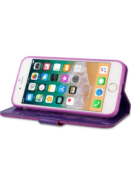 IPhone 7 Için Fermuar Cep Durumda Artı/iphone 8 Artı Bilek Kayışı Glitter Pu (Yurt Dışından)