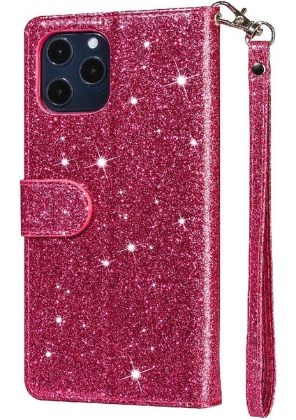 IPhone 11 Için Fermuarlı Cebi Durumda Pu Deri Manyetik Kapatma Glitter (Yurt Dışından) fırsatları