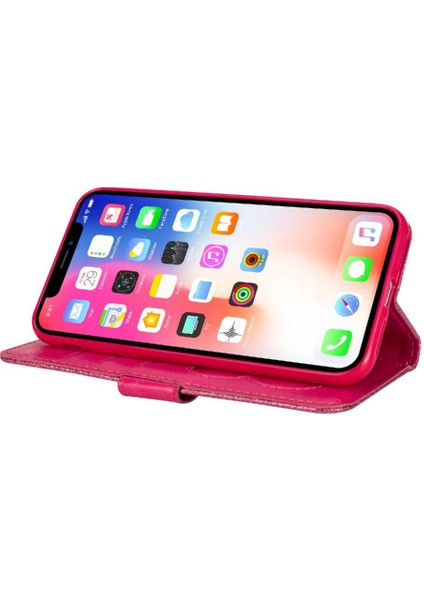 IPhone Xs Max Kart Tutucu Manyetik Kapatma Cüzdan Için Fermuarlı Cebi Durumda (Yurt Dışından) modelleri