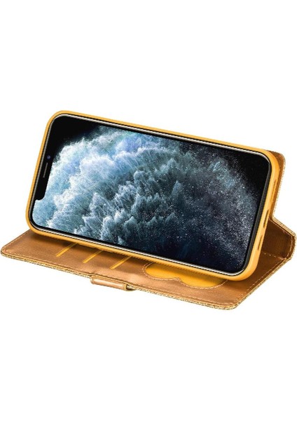 IPhone 11 Pro Için Fermuar Cep Durumda Kart Tutucu Glitter Cüzdan Kılıf Pu (Yurt Dışından) fiyatları