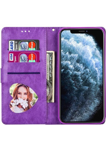 IPhone 12 Pro Max Pu Deri Manyetik Kapatma Için Fermuarlı Cebi Durumda (Yurt Dışından)