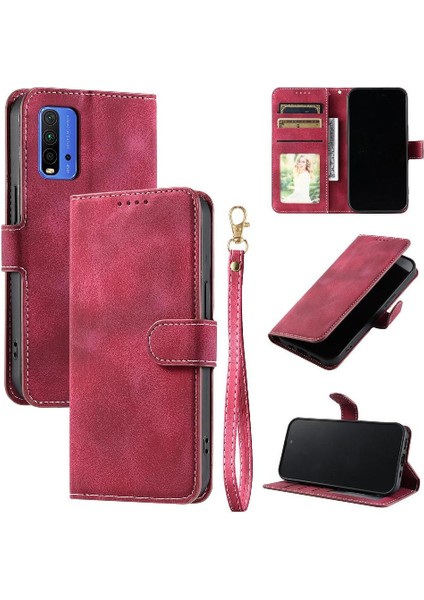 Xiaomi Redmi Için Flip Case 9 Güç Kickstand Pu Deri Manyetik Bilek (Yurt Dışından) indirimleri