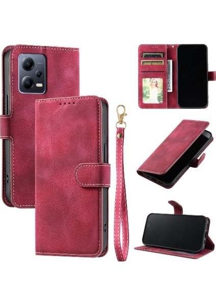 Xiaomi Redmi Not 12 Pro Artı Bilek Kayışı Manyetik Kickstand Için Flip Case (Yurt Dışından) fırsatları