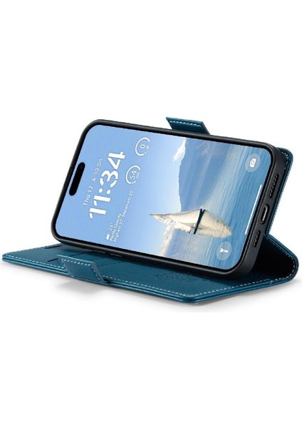 IPhone 16 Pro Max Anti Dolandırıcılık Darbeye Dayanıklı Durumda Kickstand (Yurt Dışından)