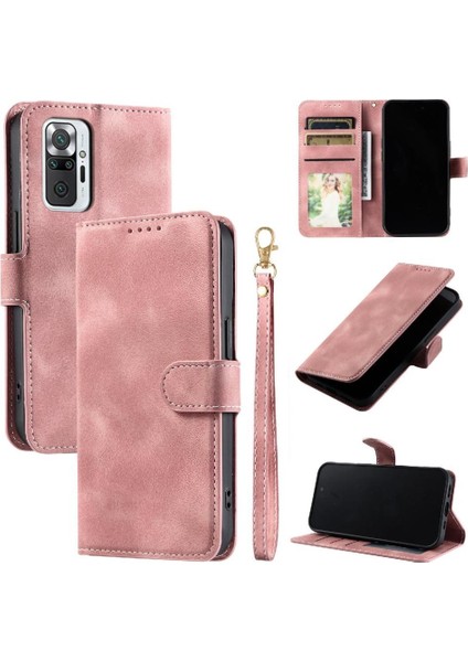 Xiaomi Redmi Not 10 Için Flip Case Pro Max Manyetik Kickstand Cüzdan Kart (Yurt Dışından)