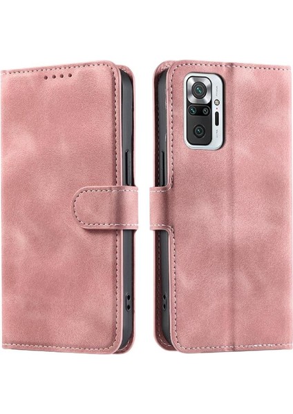 Xiaomi Redmi Not 10 Için Flip Case Pro Max Manyetik Kickstand Cüzdan Kart (Yurt Dışından)