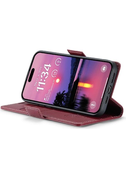 IPhone 16 Pro Max Anti Dolandırıcılık Darbeye Dayanıklı Durumda Kickstand (Yurt Dışından)
