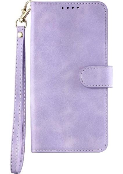 Samsung Galaxy Için Flip Case A52S 5g Manyetik Bilek Kayışı Kickstand Cüzdan (Yurt Dışından)