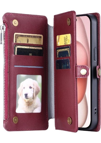 Google Piksel 9/9 Pro Uzun Kordon Fermuar Faturaları Yuvası 9 Için Crossbody Durumda (Yurt Dışından)