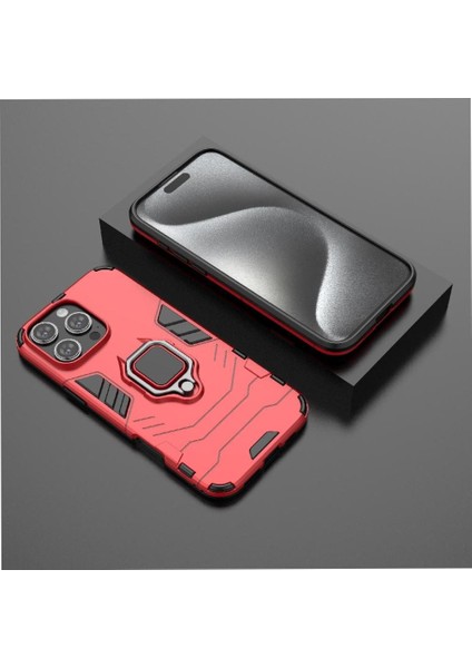 Halka Araba Montaj Kickstand Durumda IPhone 16 Için Pro Max Kickstand Askeri (Yurt Dışından)