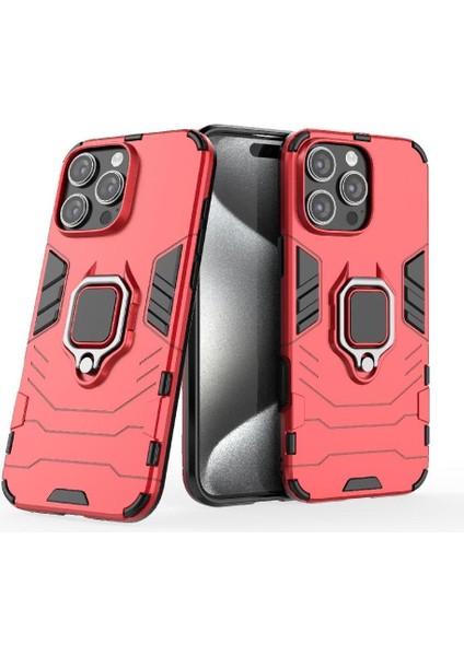 Halka Araba Montaj Kickstand Durumda IPhone 16 Için Pro Max Kickstand Askeri (Yurt Dışından)