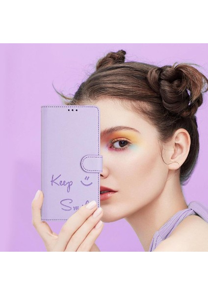 MY Boutique1 Samsung Galaxy A03 Çekirdek Kart Tutucu Cüzdan Pu Deri Rfıd Flıp (Yurt Dışından)