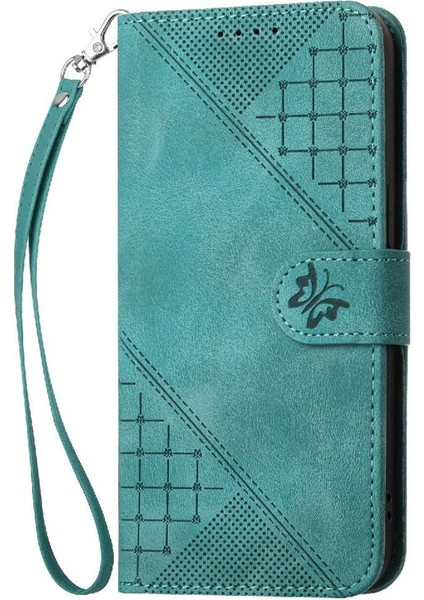IPhone 6 Için Flip Case Artı/6s Artı Ayrılabilir ve Kabartmalı Kelebek (Yurt Dışından)