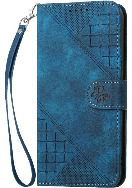 IPhone 6 Için Flip Case Artı/6s Artı Ayrılabilir ve Kabartmalı Kelebek (Yurt Dışından)