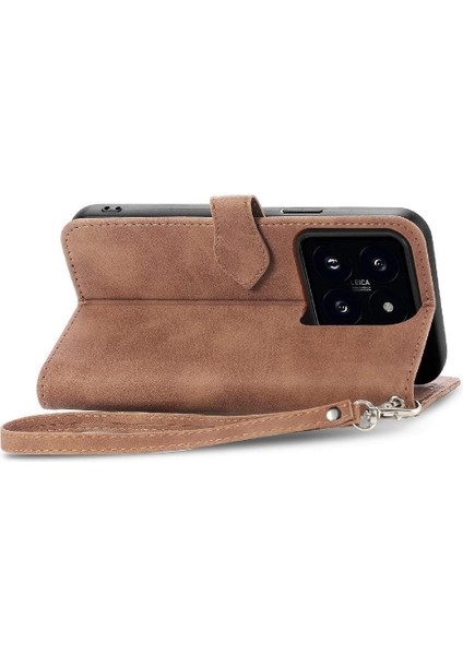 Xiaomi 14T Pro Iş Çoklu Kart Yuvası Çok Renkli Cüzdan Flip Için Kılıf (Yurt Dışından) fırsatları