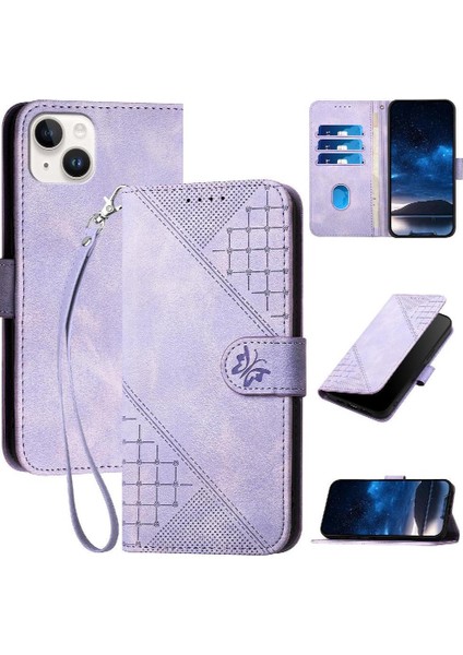 IPhone 13 Mini ve Kredi Kartı Yuvası Yüksek Kaliteli Deri Için Flip Case (Yurt Dışından)