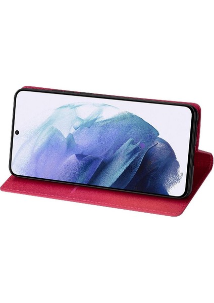 Xiaomi Redmi Not 13 Için Glitter Flip Case 4g Manyetik Kapatma Pu Deri (Yurt Dışından)