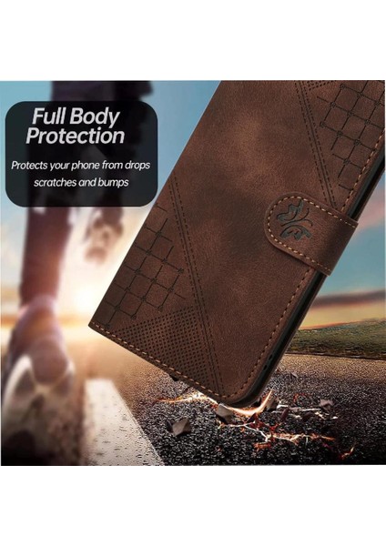 IPhone 14 Için Flip Case Pro Max Kabartmalı Kelebek ve Kredi Kartı Yuvası (Yurt Dışından)