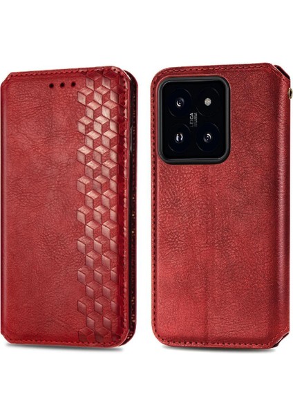 Xiaomi 14T Deri Kılıf Kapak Çevirin Cüzdan Fonksiyonu Moda (Yurt Dışından) fiyatları