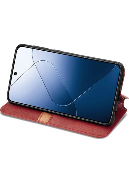 Xiaomi 14T Deri Kılıf Kapak Çevirin Cüzdan Fonksiyonu Moda (Yurt Dışından) modelleri