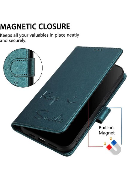 IPhone 11 Için Kılıf Pro Max Kapak Çevirin Kart Tutucu Cüzdan Pu Deri Rfıd (Yurt Dışından)