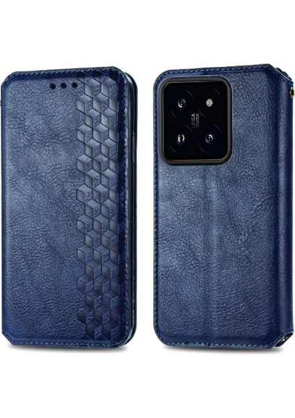 Xiaomi 14T Deri Kılıf Kapak Çevirin Cüzdan Fonksiyonu Moda (Yurt Dışından) modelleri