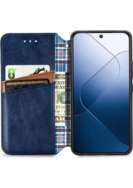 Xiaomi 14T Deri Kılıf Kapak Çevirin Cüzdan Fonksiyonu Moda (Yurt Dışından) indirimleri