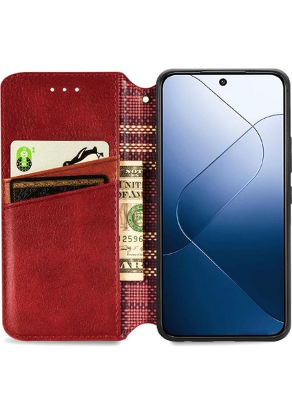Xiaomi 14T Deri Kılıf Kapak Çevirin Cüzdan Fonksiyonu Moda (Yurt Dışından) indirimleri