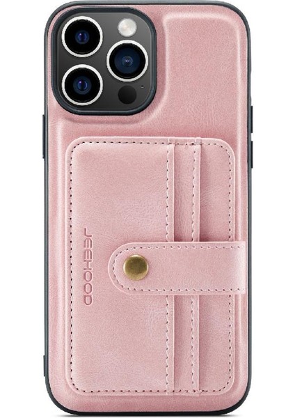 IPhone 15 Pro Cüzdan Rfıd Engelleme Kablosuz Şarj Magsafe Için Kılıf (Yurt Dışından)