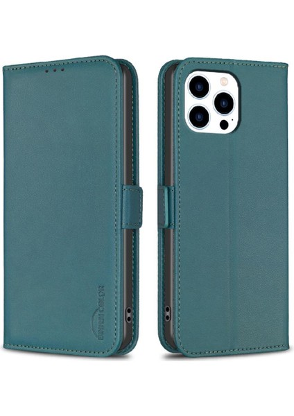 IPhone 15 Için Flip Case Pro Max Pu Deri Cüzdan Darbeye Tpu Iç (Yurt Dışından)