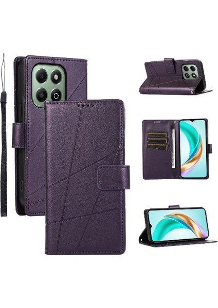 Onur X6B Şok Emici Darbeye Kickstand Üç Kart Için Flip Case (Yurt Dışından)