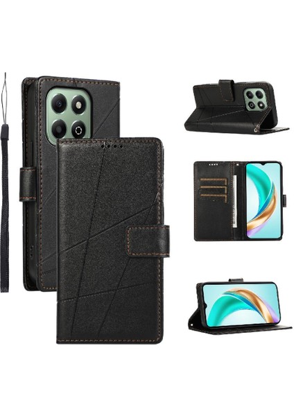 Onur X6B Şok Emici Darbeye Kickstand Üç Kart Için Flip Case (Yurt Dışından)