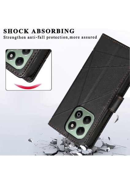Onur X6B Şok Emici Darbeye Kickstand Üç Kart Için Flip Case (Yurt Dışından) indirimleri