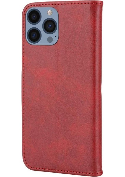 IPhone 16 Için Cüzdan Durumda Pro Max Kabartmalı Kart Tutucu Tüm Yuvarlak Kickstand (Yurt Dışından)