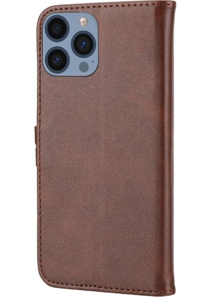 IPhone 16 Için Cüzdan Durumda Pro Max Kabartmalı Kart Tutucu Tüm Yuvarlak Kickstand (Yurt Dışından)