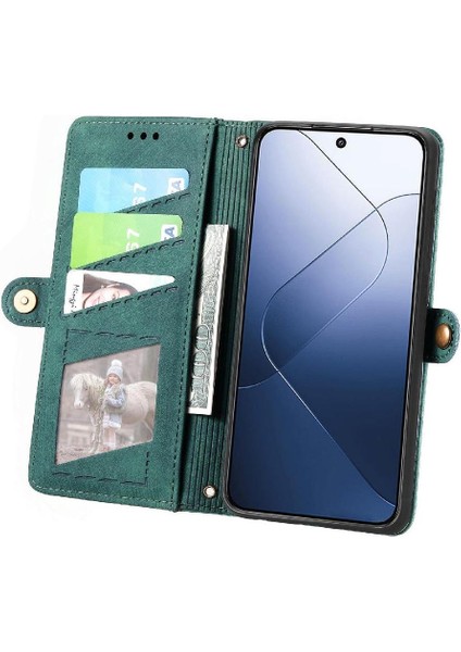 Xiaomi 14T Pro Için Flip Case Cüzdan Kapak Çevirin Deri Kılıf Basit (Yurt Dışından) fırsatları