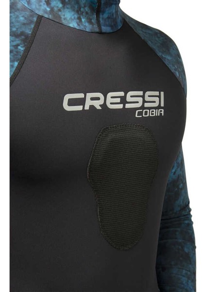 Cobia Rashguard Shirt Blue Camo-3xl indirimleri