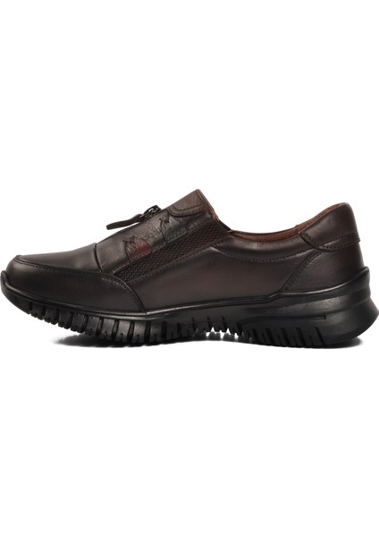 Z006 Kahve Deri Kadın Günlük Ayakkabı fiyatları