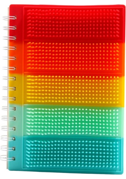 Kırtasiye Ofisi Taros Unıck Color Tırtıklı Silikon A5 Defter 7687 fırsatları