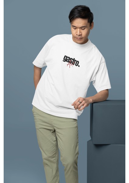 Oversize Şef Sanatı T-Shirt Unisex /chef modelleri