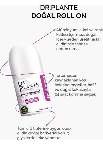 Doğal Roll - On Deodorant 50 ml Kadın modelleri