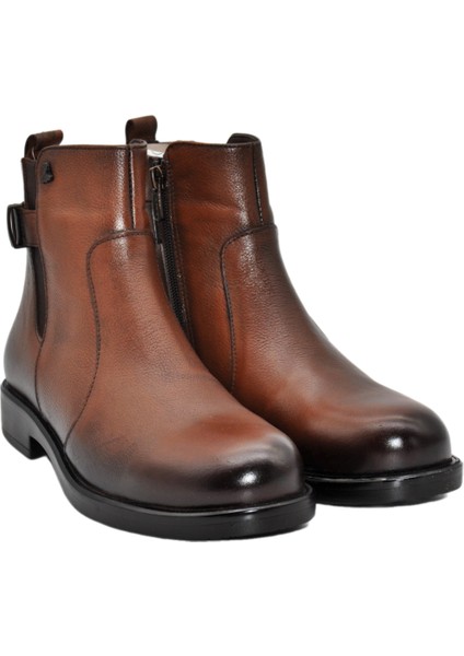 Kadın Hakiki Deri Tokalı Kısa Fermuarlı Bot 1852533K - Siyah - 36 fırsatları